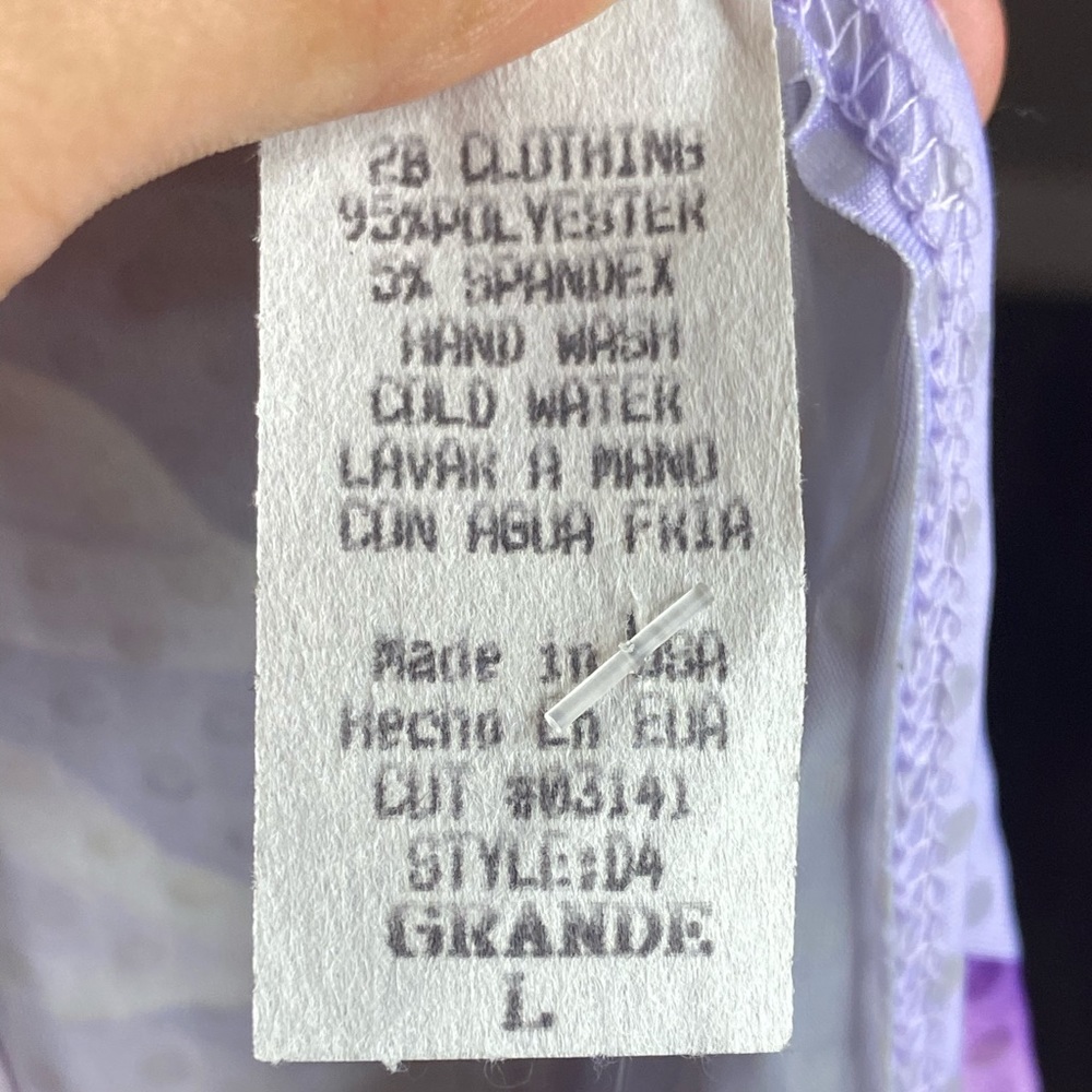 2B Clothing Slip floral dress NWT side slit - Picture 9 of 11